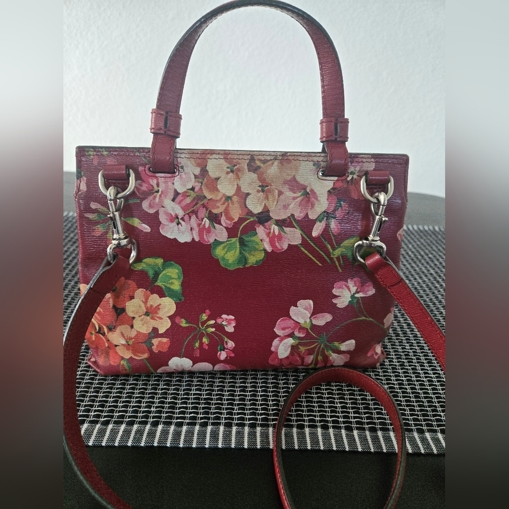Gucci bamboo Bloom top handle leather handbag - Picture 6 of 17